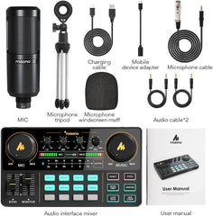MAONO Maonocaster LT AU-AM200-S1 Live-Streaming- und Podcast-Kit *B-Ware