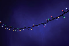 LYYT Hochleistungs-LED-Girlanden-Lichterkette, mehrfarbig, weihnachtlich, festlich, Lichterkette, anschließbar