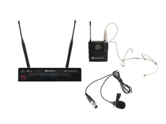 RELACART Set HR-31S Bodypack mit Headset und Lavalier