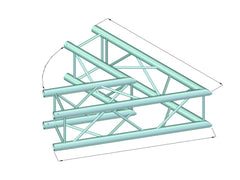 Alutruss Decolock Dq4-Spac20 2-Wege-Ecke 60?Bk