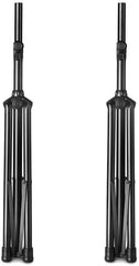 2x Gravity TSP 5212 LB Heavy Duty Touring Series Stahl-Lautsprecherständer mit automatischem Sicherungsstift