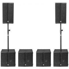 HK Audio Linear 3 Pack Haute Performance 7200W Système Sono PA DJ Disco