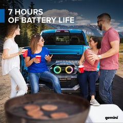 Gemini Sound GGO-230L Portable Bluetooth Speaker Waterproof