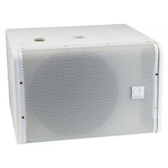 Audiophony iLINEsub12Aw Amplified 12" Subwoofer 700W + 700W with Integrated DSP - White