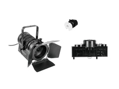 Eurolite Set Diy Led Tha-40Pc Trc + Multi Adaptateur, 3 Phases, Noir