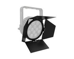 Chauvet Professional COLORdash H12X Four-Leaf Aluminium Barndoor Black