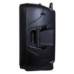 ZZip 12" Battery Portable PA 350W Speaker System inc 2x Wireless Handheld