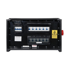 Boîtier de distribution PCE MERZ 32A 3PH vers 12x 16A RCBO