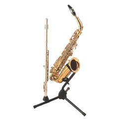 On Stage Alto-tenor Sax Stand With Flute Peg