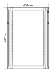 Adastra Rack Cabinet 18U x 450mm Deep *B-STOCK*