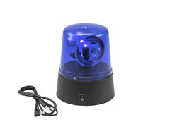 Eurolite Led Mini Balise de Police Bleue Usb/Batterie