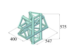 Alutruss Trisystem Pat-51 5-Way Pc.