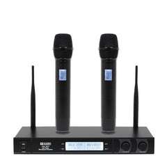 W Audio RM Twin UHF Wireless Handheld Radio Mic System
