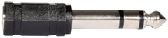 qtx-Adapter 6,3-mm-Stereo-Klinkenstecker - 3,5-mm-Stereo-Klinkenbuchse
