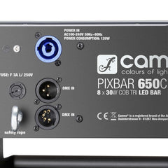 Cameo PIXBAR 650 CPRO Professional 8 x 30 W COB LED-Leiste