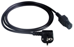 Omnitronic Iec Power Cable 3X0.75 0.9M Bk