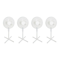 4x Mercury 16" oszillierender Standventilator mit Sockel