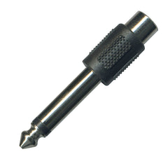 Rca Phono Socket To 6.3mm Mono Jack
