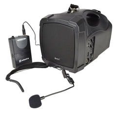Sono portable adastra H25B avec micro tour de cou, USB, FM et Bluetooth