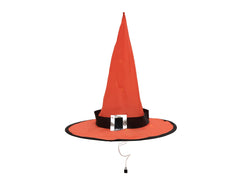 EUROPALMS Halloween Witch Hat 3pc set, illuminated, 36cm