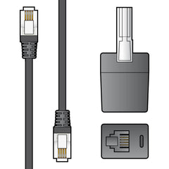 Câble modem AV:Link RJ11 avec adaptateur BT 3,0 m