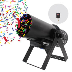 Equinox Confetti Burst Launcher DMX Confetti Cannon Disco DJ
