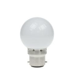 Lampe balle de golf LED Prolite 1,5 W en polycarbonate, BC 6000 K blanc