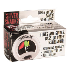 Snark - Silver Snark Clip On Chromatic Guitar Tuner - Silver