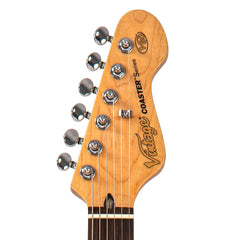 Vintage V60 Coaster Electric Guitar Pack - Candy Apple Blue