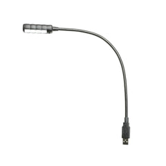 Adam Hall SLED 1 ULTRA USB-Schwanenhalslampe, USB-Anschluss, 4 COB-LEDs