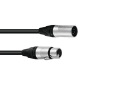 Sommer Cable DMX-Kabel XLR 5Pin 1,5M Schwarz Neutrik