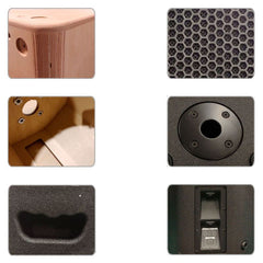 Lynx Pro-Audio BS-15 15'' 800W Lautsprecher, Schwarz