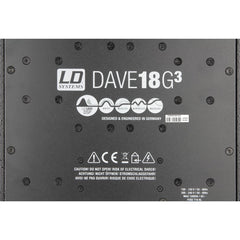LD Systems DAVE 18 G3 Compact 18" active PA System