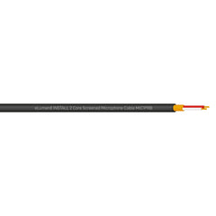 eLumen8 INSTALL Screened 2 Core Microphone Cable MIC1PRB, 100m Drum Black