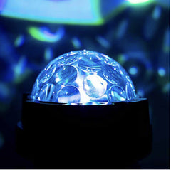 BoomTone DJ 3-in-1 LED Light Effect Spinner Strobe Beam RGBW