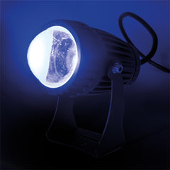 FXLAB 8W Coloured Blue LED Pin Spot Pinspot for Mirrorball
