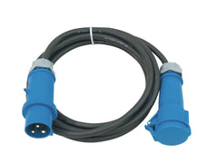 Rallonge Psso Cee 32A 3X6 5M Bleu