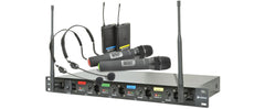 Chord QU4-C Quad UHF tour de cou système sans fil combiné