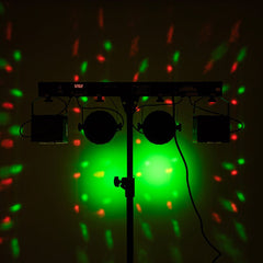 KAM Party Set Derby FX Bar Partybar Lighting Set DJ Disco inc Remote & Case *B STOCK*