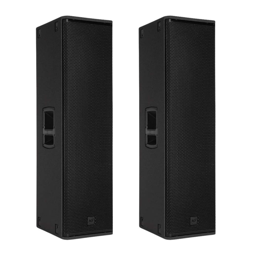 Active Column Array Sound Field 2x RCF NXL 44-A MK2 Active Column Array Speaker – Simply Sound and Lighting
