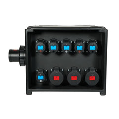 Boîte de distribution eLumen8 MERZ 63A 3PH vers 3x 32A 3PH, 6x 16A 1PH
