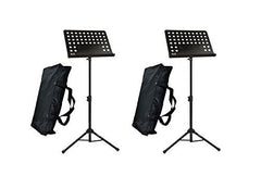 2x NJS Heavy Duty Orchesterdirigentenständer inkl. Transporttasche 