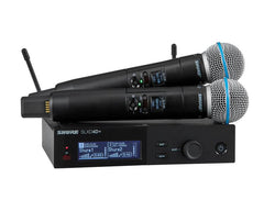 Shure SLXD24D+/B58 DUAL Wireless Handheld System SLXD2+/B58 K55 CH38