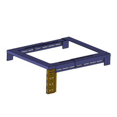 Adam Hall 87700 19" Shock Mount Frame