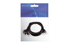 Omnitronic Snake Cable 8Xjack/16Xjack Mono 15M