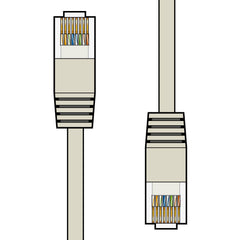 AV:Link Cat5e Patch Lead UTP Prise RJ45 vers prise RJ45 5,0 m