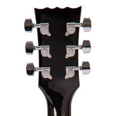 Vintage V69 Coaster Series Electric Guitar - Gloss Black