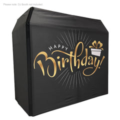 Equinox Happy Birthday Design Lycra For DJ Booth