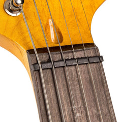 Vintage V6 Icon - Distressed Sunset Sunburst