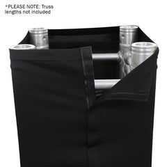 Quad 1.5M Truss Cover Black Scrim Sox Sleeve